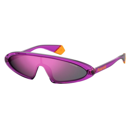 Polaroid Sonnenbrille aus rosa Kunststoff