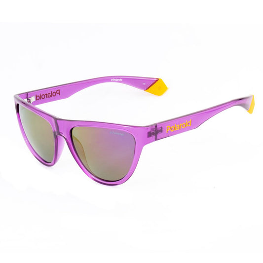 Polaroid Sonnenbrille aus rosa Kunststoff