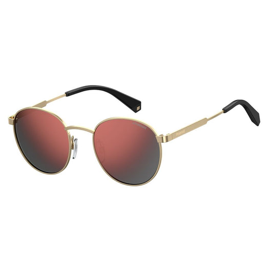 Polaroid Sonnenbrille aus goldenem Metall