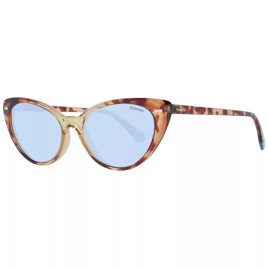 Polaroid Sonnenbrille aus braunem Kunststoff
