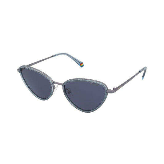 Polaroid Sonnenbrille aus blauem Kunststoff