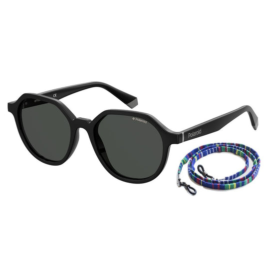 Schwarze Sonnenbrille aus Kunststoff von Polaroid