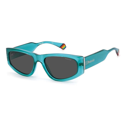 Polaroid Sonnenbrille aus grünem Kunststoff