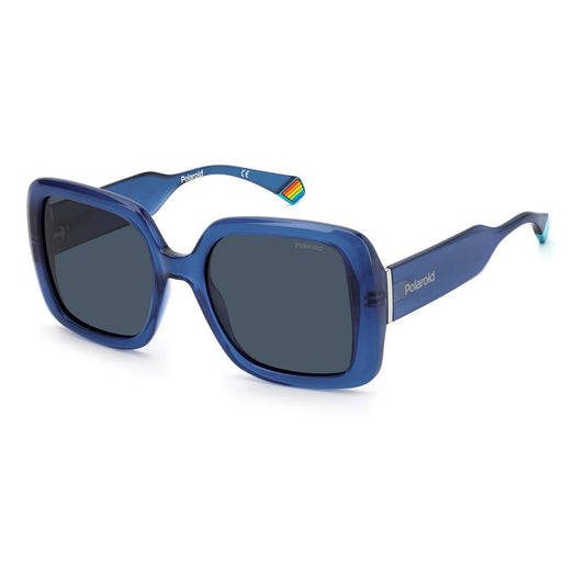 Polaroid Sonnenbrille aus blauem Kunststoff