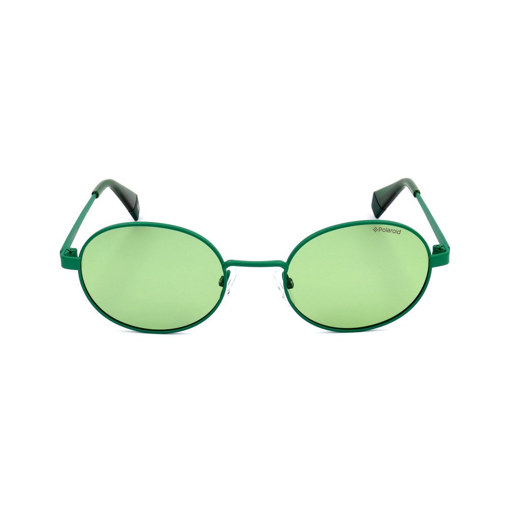Polaroid Sonnenbrille aus grünem Metall