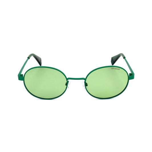 Polaroid Sonnenbrille aus grünem Metall