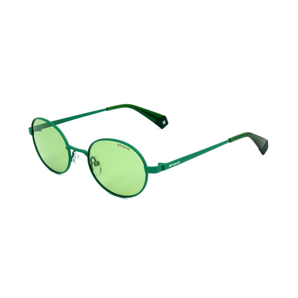 Polaroid Sonnenbrille aus grünem Metall