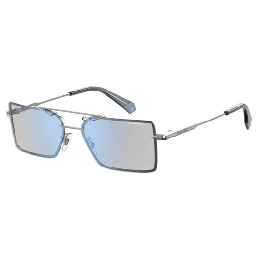 Polaroid Sonnenbrille aus grauem Metall