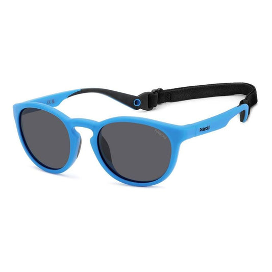 Polaroid Sonnenbrille aus blauem Harz