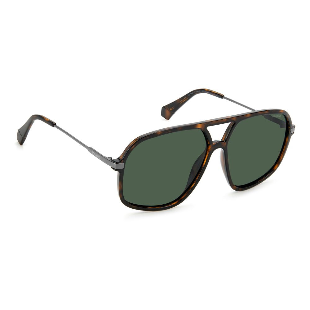 Polaroid Sonnenbrille aus braunem Kunststoff