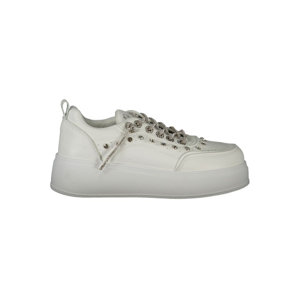 Laura Biagiotti White Polyester Sneaker