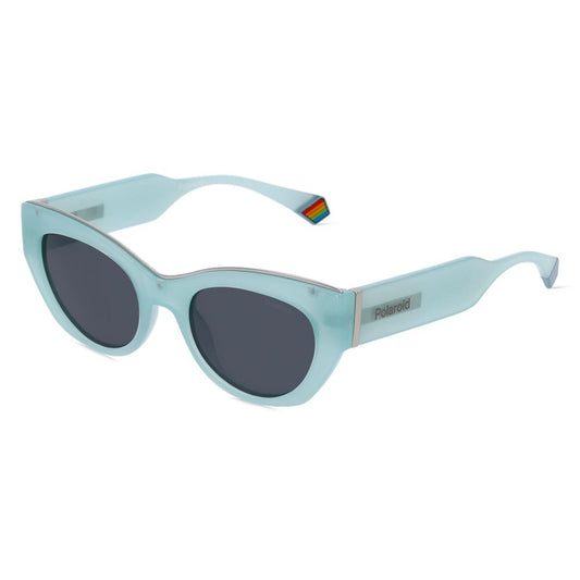Polaroid Sonnenbrille aus blauem Harz