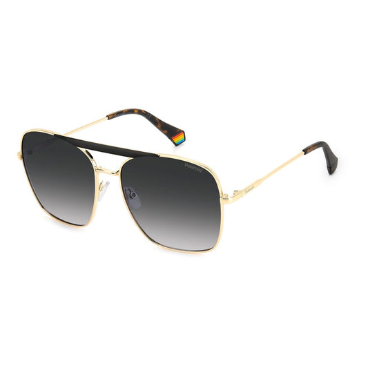 Polaroid Sonnenbrille aus schwarzem Metall