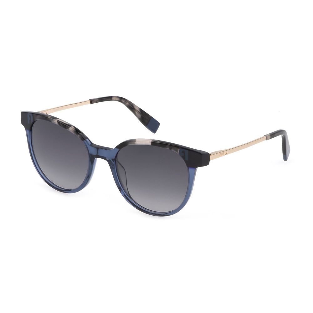 Furla – Blaue Acetat-Sonnenbrille