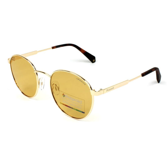 Polaroid Sonnenbrille aus goldenem Metall
