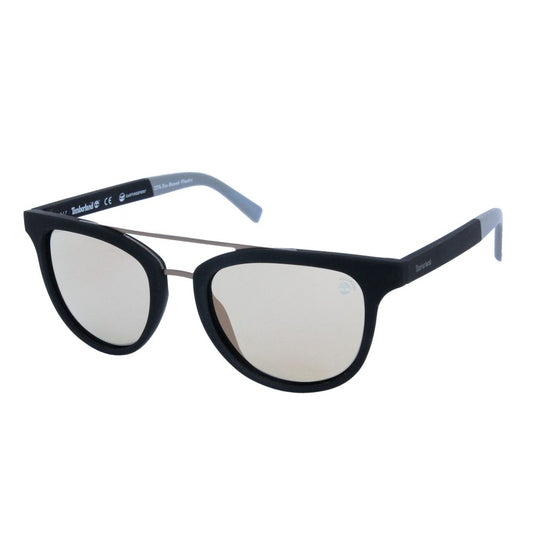 Timberland Sonnenbrille aus schwarzem Kunststoff