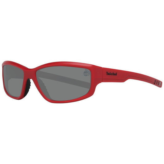 Timberland Sonnenbrille aus rotem Kunststoff
