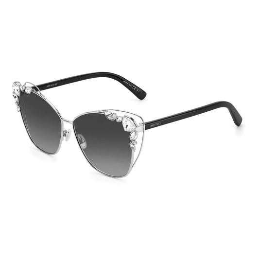 Jimmy Choo Sonnenbrille aus schwarzem Harz