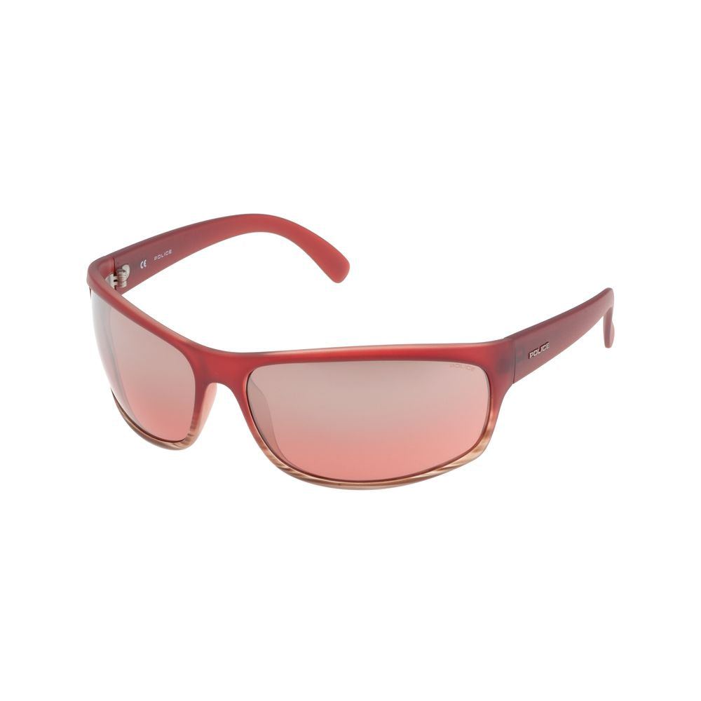 Police – Rote Sonnenbrille mit Spritzguss-Design