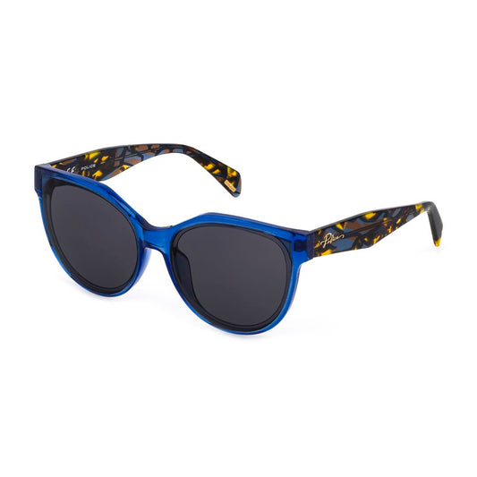Police – Blaue Sonnenbrille mit Spritzguss
