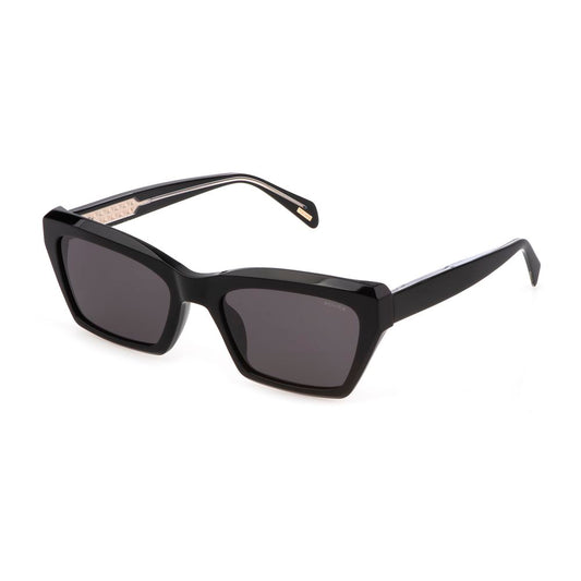 Police – Schwarze Acetat-Sonnenbrille
