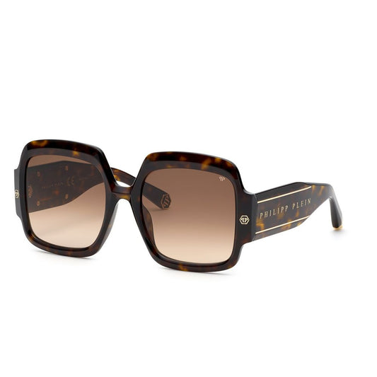 Philipp Plein – Braune Acetat-Sonnenbrille