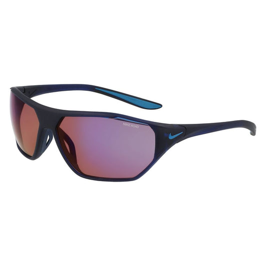 Nike – Blaue Sonnenbrille mit Spritzguss