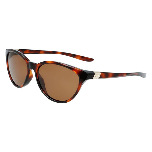 Nike – Braune Sonnenbrille mit Spritzguss