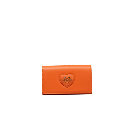 Love Moschino Orange Polyethylene Women Crossbody Bag