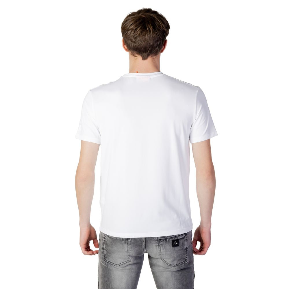 Suns White Polyester T-Shirt