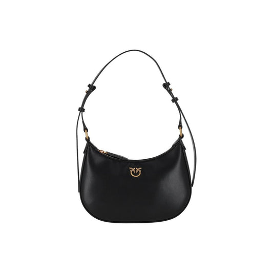 PINKO Black Leather Handbag