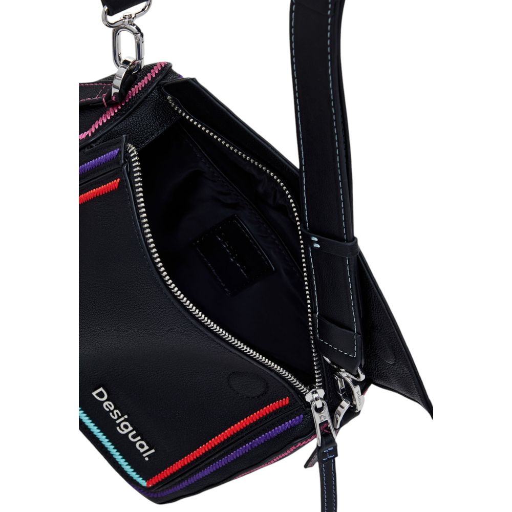 Desigual Black Polyethylene Handbag