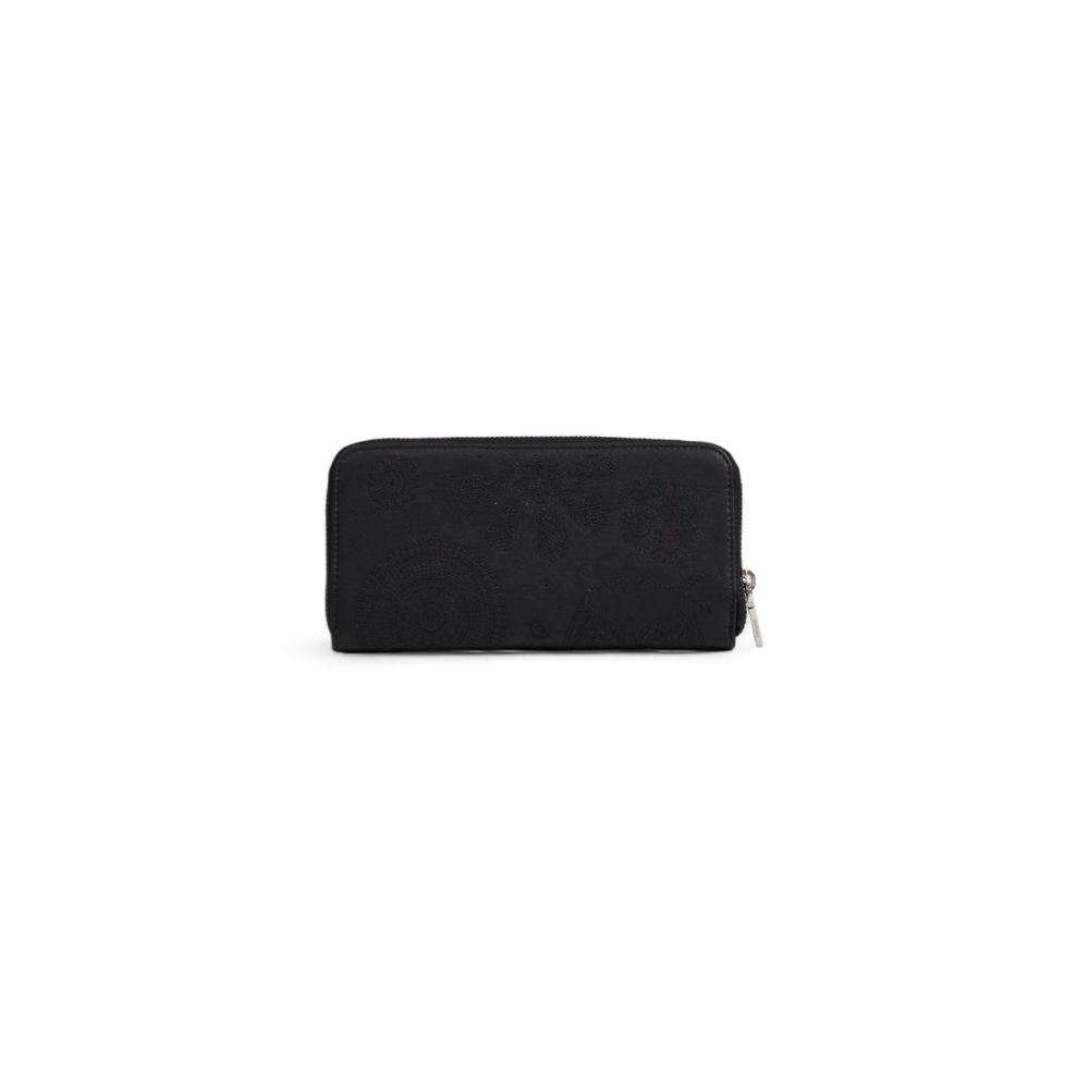 Desigual Black Polyethylene Wallet