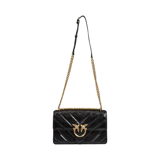 PINKO Black Leather Handbag