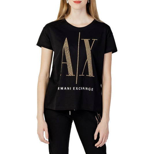 Armani Exchange Bicolor Cotton Tops & T-Shirt