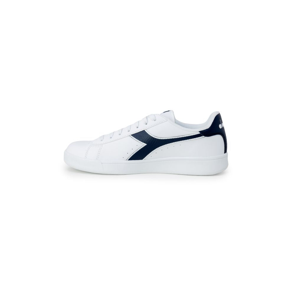 Diadora Blue Synthetic Leather Sneaker