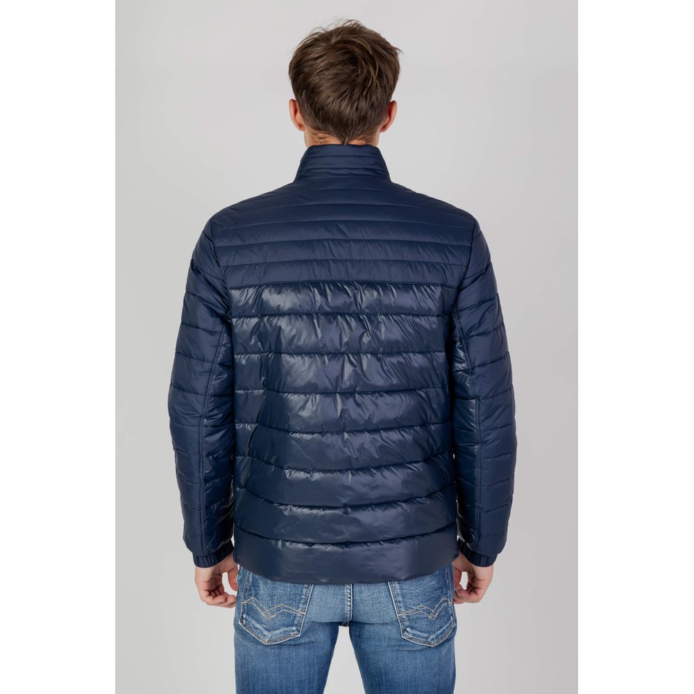 Hugo Boss Blue Polyester Jacket