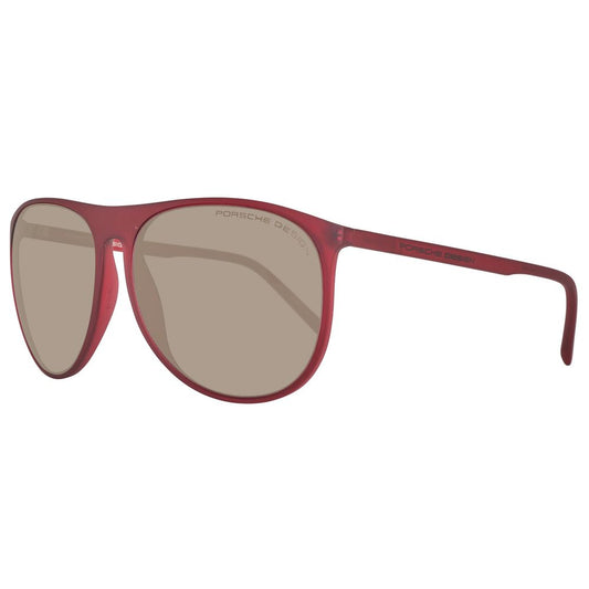 Porsche Design Burgundy Unisex Sunglasses