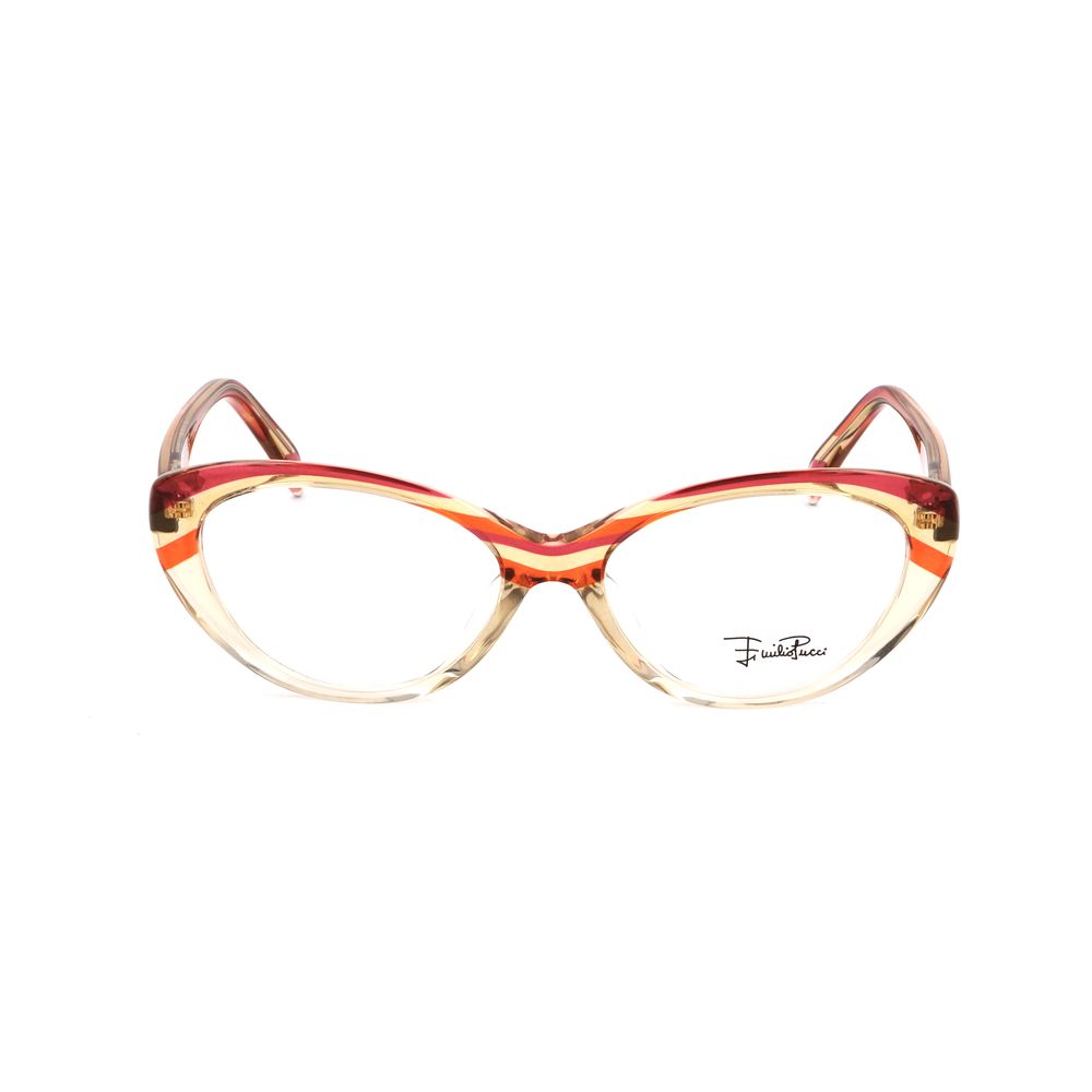 Emilio Pucci Red Plastic Frames