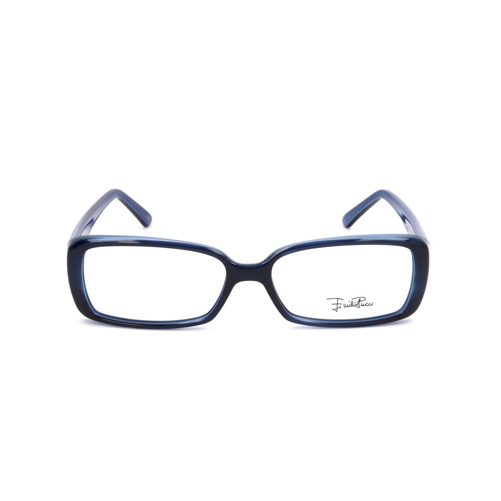 Emilio Pucci Blue Plastic Frames