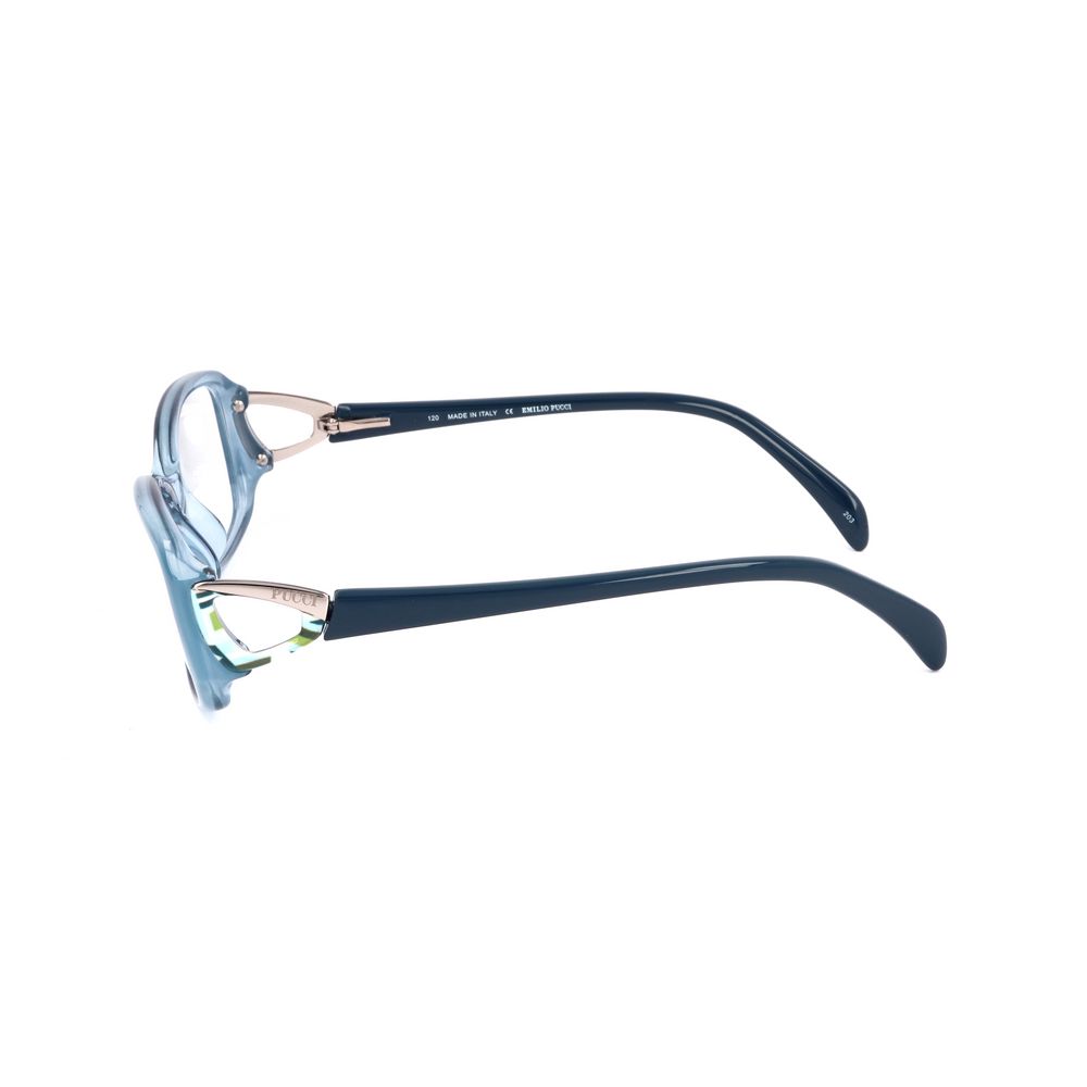 Emilio Pucci Blue Plastic Frames