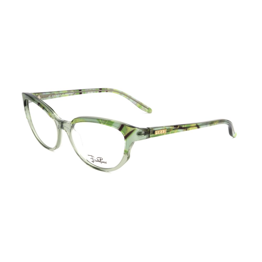 Emilio Pucci Green Plastic Frames