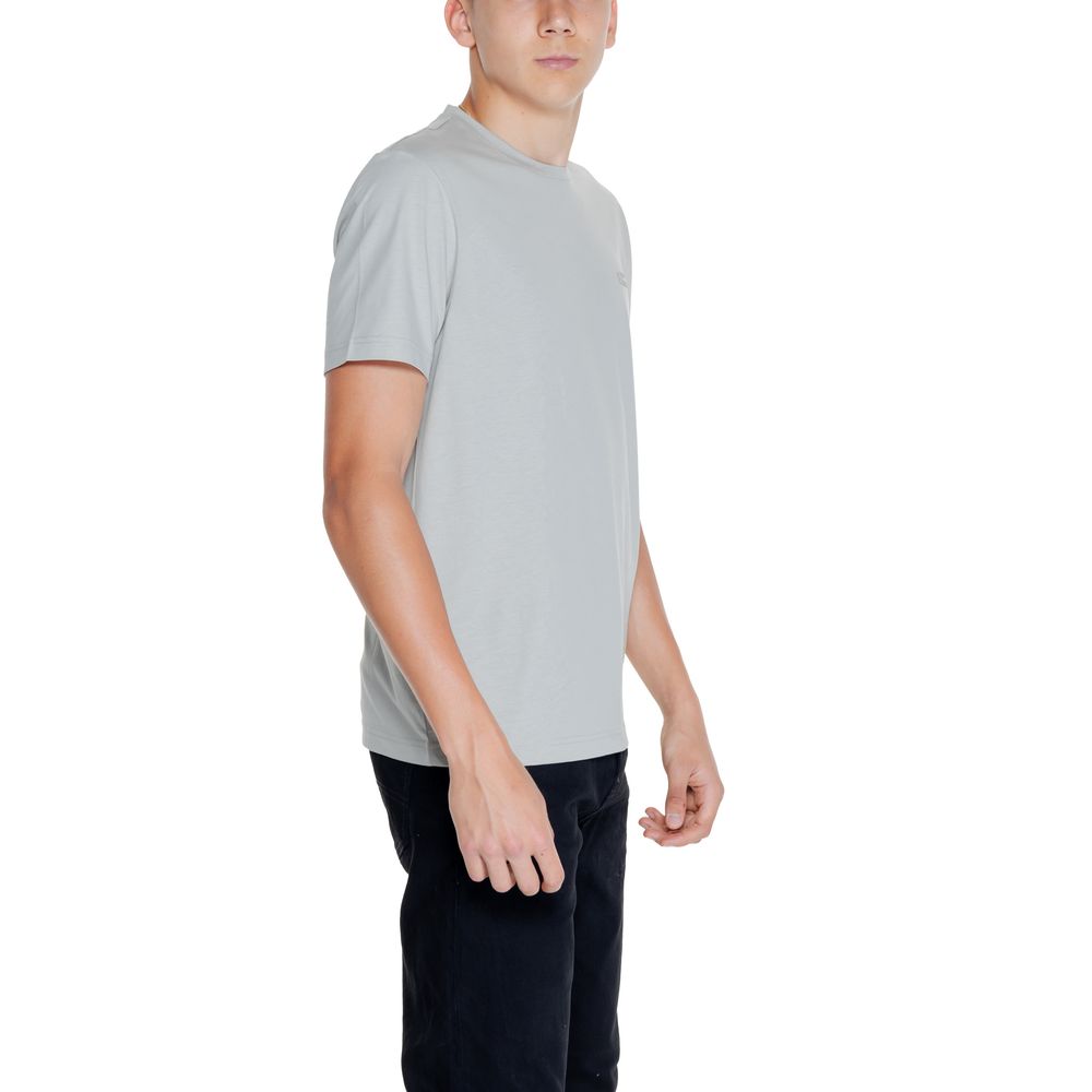 Calvin Klein – Graues Baumwoll-T-Shirt