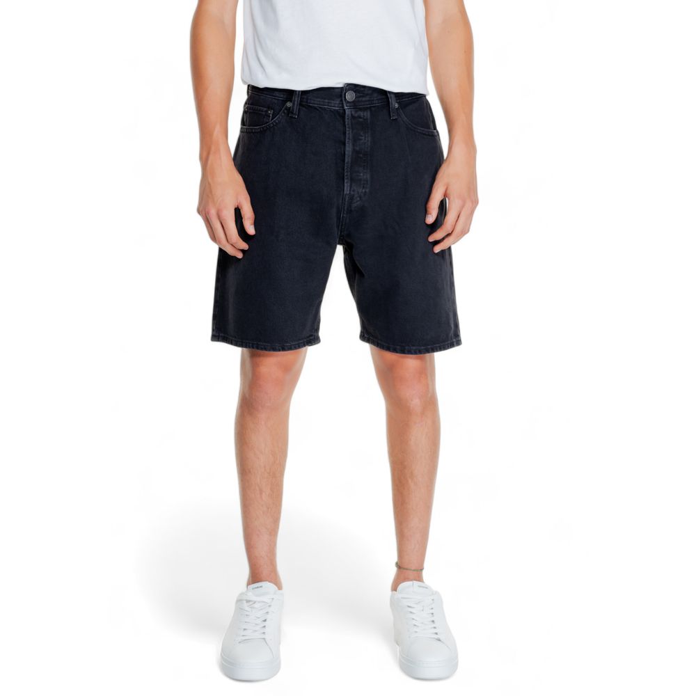 Jack Jones Black Cotton Short