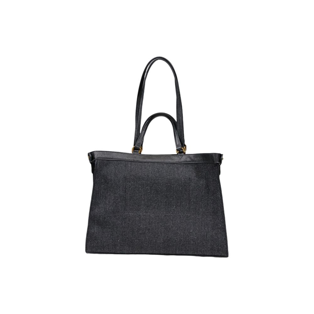 Replay Black Cotton Handbag