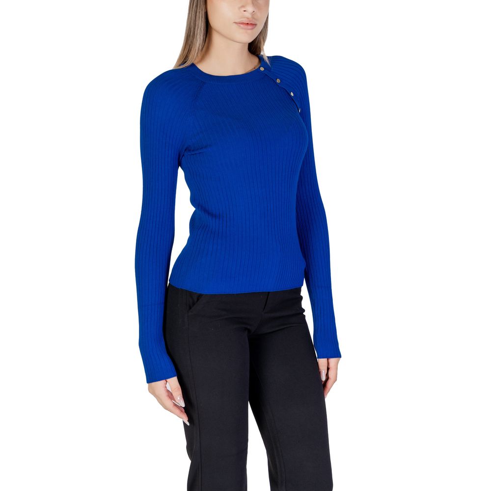 Only Blue Viscose Tops & T-Shirt