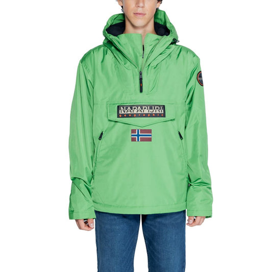 Napapijri Green Polyester Jacket