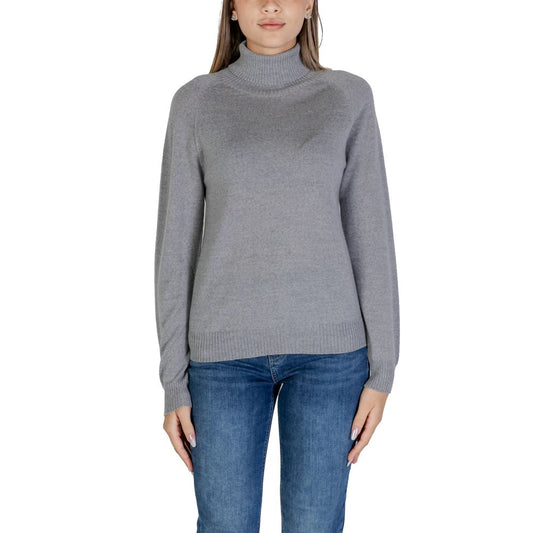 Sandro Ferrone Gray Merino Sweater