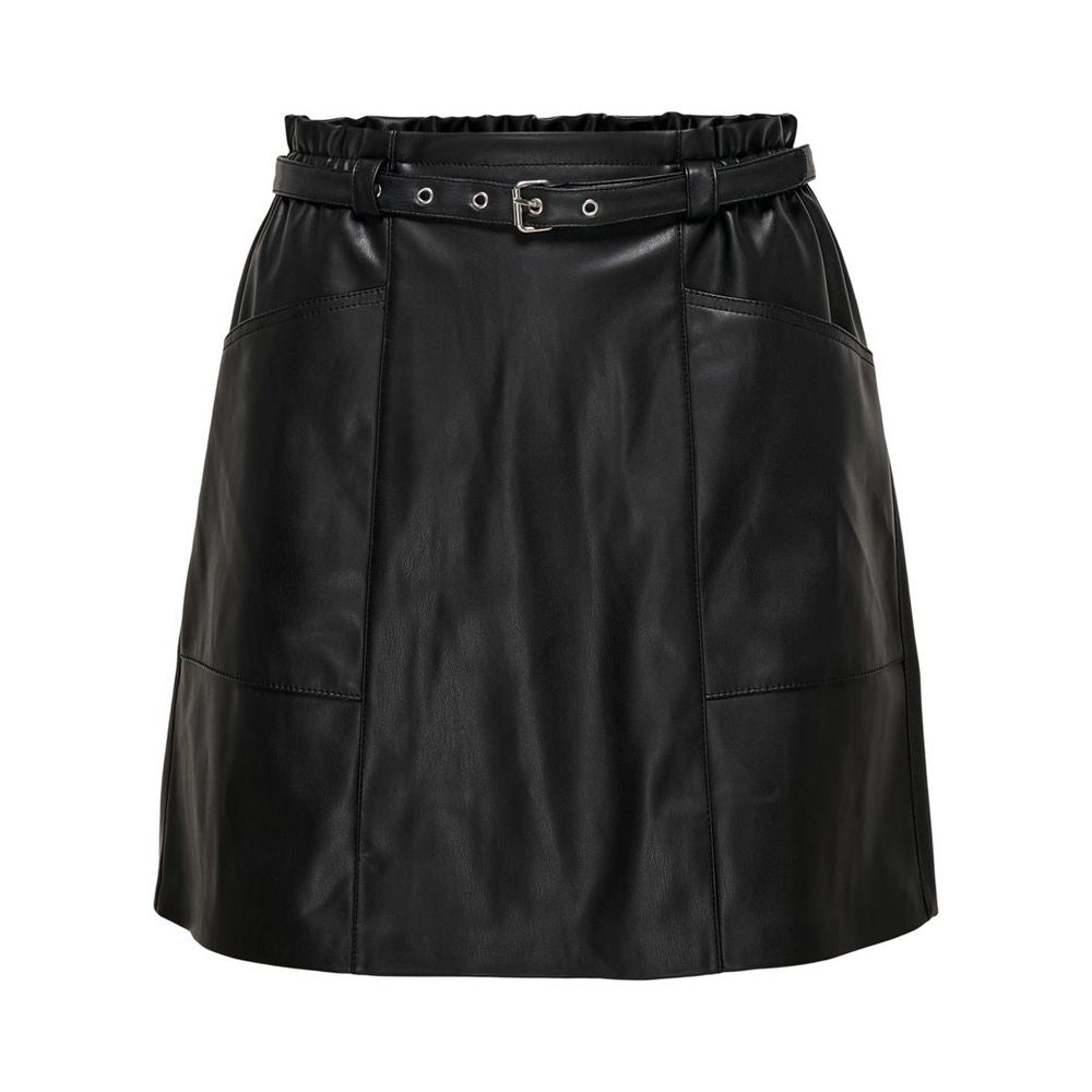 Only Black Polyester Skirt