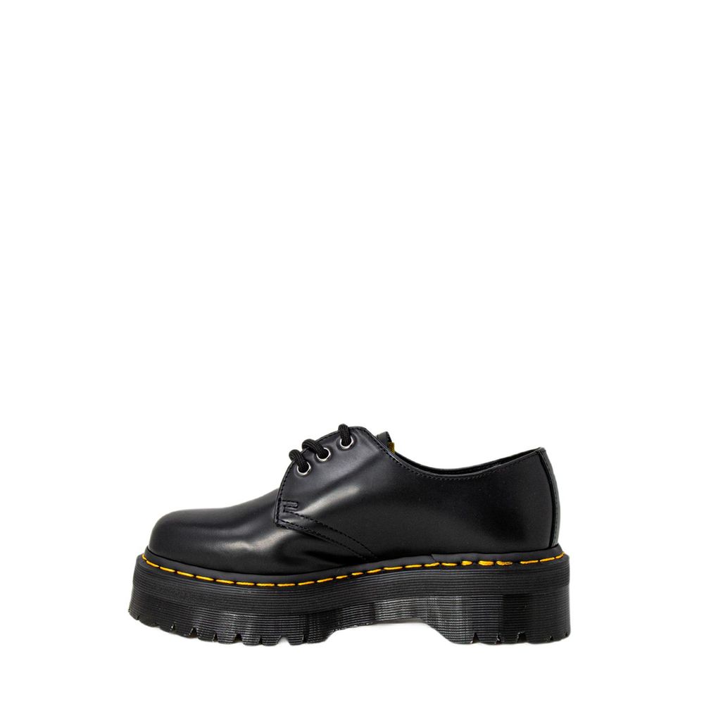 Dr. Martens Black Leather Flat